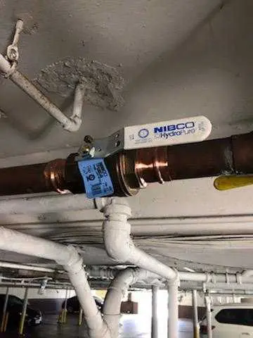 Copper pipe repair and valve work for Gas Leak Detection in White